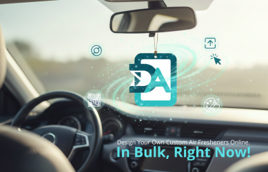 Design Your Own Custom Air Fresheners Online: In Bulk, Right Now!